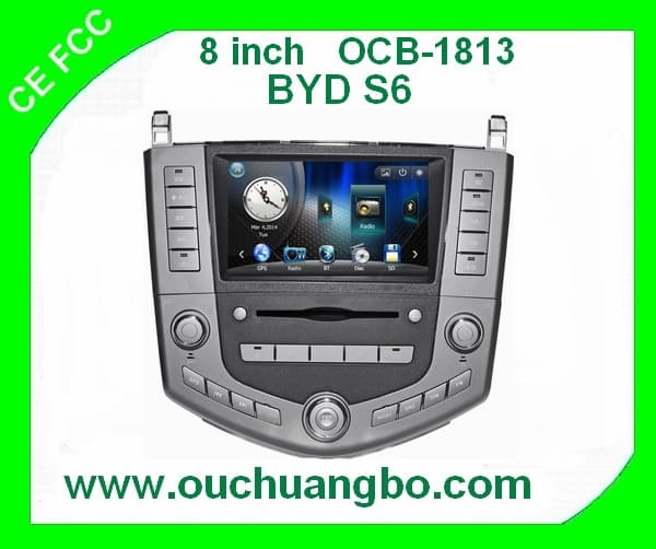 ouchuangbo BYD S6 audio DVD stereo radio
